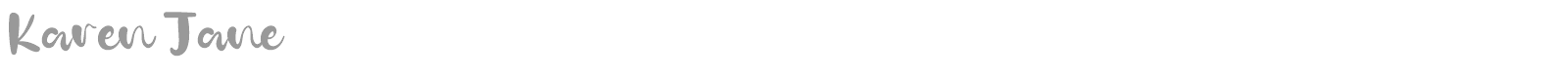Karen Jane font preview